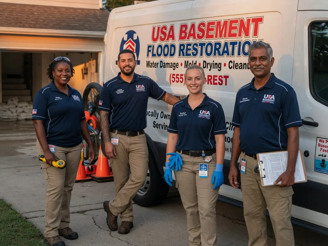Basement Flood Cleanup company in Ludell, KS